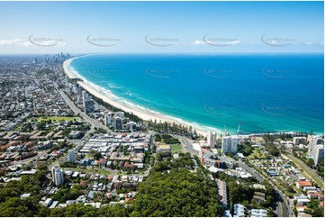 Aerial Photo Burleigh Heads QLD Aerial Photography