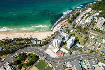 Aerial Photo Burleigh Heads QLD Aerial Photography