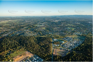 Sunrise Aerial Photo Ripley QLD Aerial Photography