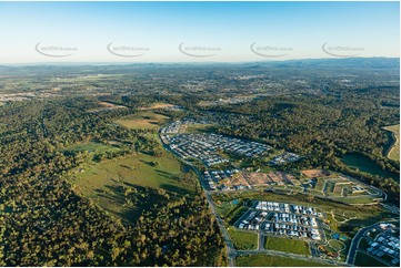 Sunrise Aerial Photo Ripley QLD Aerial Photography