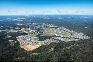 High Altitude Aerial Photo Spring Mountain QLD Aerial Photography