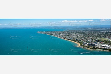 Panoramic Aerial Photo Redcliffe QLD Aerial Photography
