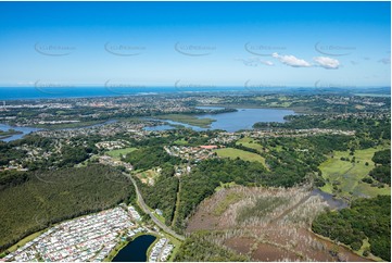 Aerial Photo Tweed Heads West NSW Aerial Photography