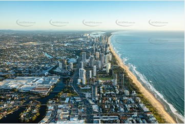 Aerial Photo Mermaid Beach QLD Aerial Photography