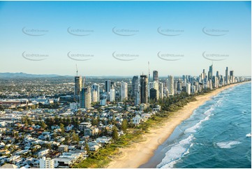 Aerial Photo Mermaid Beach QLD Aerial Photography