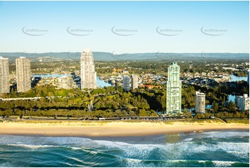 Aerial Photo Main Beach QLD Aerial Photography