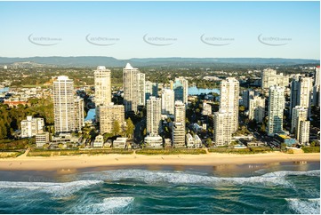 Aerial Photo Main Beach QLD Aerial Photography