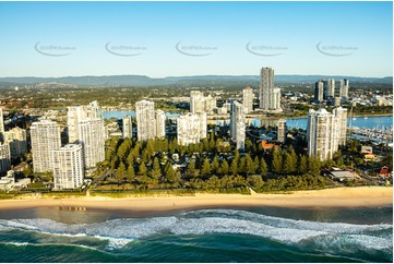 Aerial Photo Main Beach QLD Aerial Photography