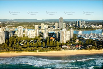 Aerial Photo Main Beach QLD Aerial Photography