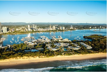 Aerial Photo Main Beach QLD Aerial Photography