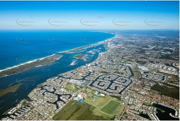 High Altitude Aerial Photo Runaway Bay QLD Aerial Photography