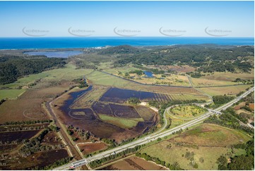 Aerial Photo Clothiers Creek NSW Aerial Photography