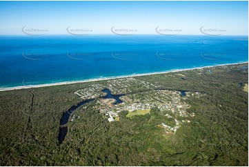 Aerial Photo Ocean Shores NSW Aerial Photography