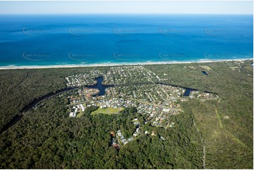 Aerial Photo Ocean Shores NSW Aerial Photography