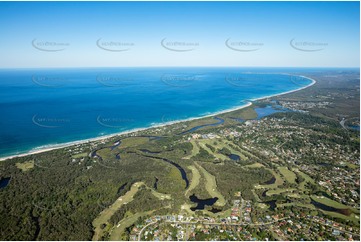 Aerial Photo Ocean Shores NSW Aerial Photography