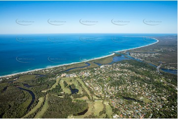 Aerial Photo Ocean Shores NSW Aerial Photography