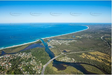 Aerial Photo Brunswick Heads NSW Aerial Photography