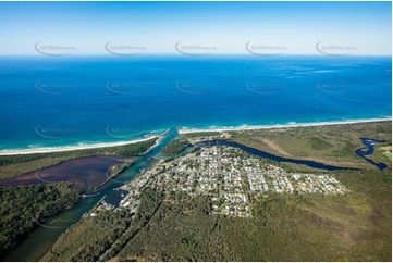 Aerial Photo Brunswick Heads NSW Aerial Photography