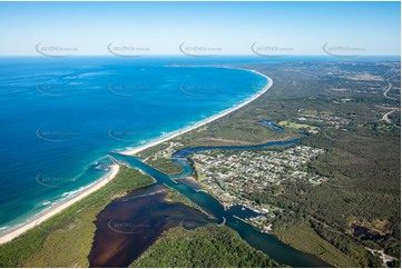 Aerial Photo Brunswick Heads NSW Aerial Photography