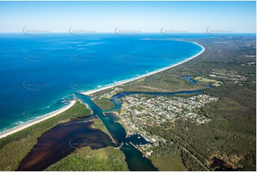 Aerial Photo Brunswick Heads NSW Aerial Photography