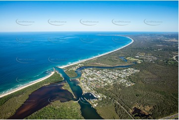 Aerial Photo Brunswick Heads NSW Aerial Photography