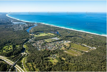 Aerial Photo Brunswick Heads NSW Aerial Photography