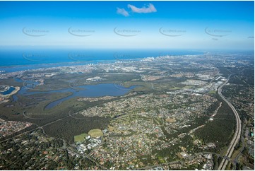 High Altitude Aerial Photo Helensvale QLD Aerial Photography