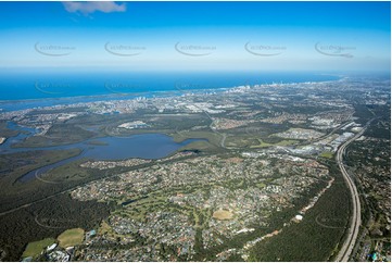 High Altitude Aerial Photo Helensvale QLD Aerial Photography