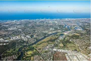 High Altitude Aerial Photo Nerang QLD Aerial Photography