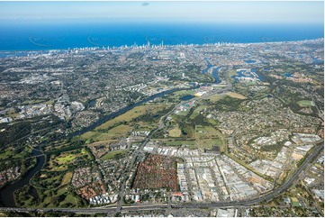 High Altitude Aerial Photo Nerang QLD Aerial Photography