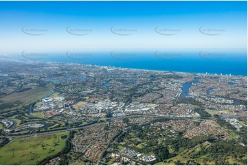 High Altitude Aerial Photo Robina QLD Aerial Photography