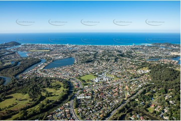 Aerial Photo Elanora QLD Aerial Photography