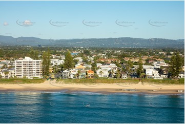 Aerial Photo Mermaid Beach QLD Aerial Photography