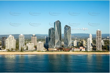 Aerial Photo Surfers Paradise QLD Aerial Photography