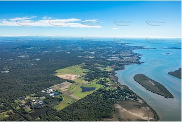 High Altitude Aerial Photo Redland Bay QLD Aerial Photography