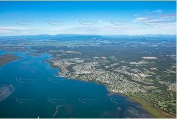 High Altitude Aerial Photo Redland Bay QLD Aerial Photography