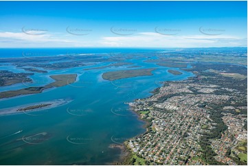 High Altitude Aerial Photo Redland Bay QLD Aerial Photography