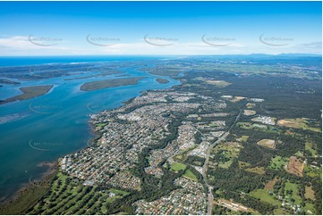 High Altitude Aerial Photo Redland Bay QLD Aerial Photography