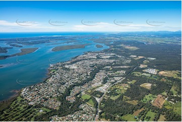 High Altitude Aerial Photo Redland Bay QLD Aerial Photography