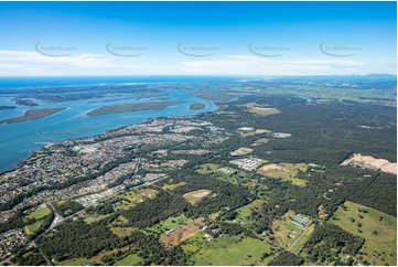 High Altitude Aerial Photo Redland Bay QLD Aerial Photography