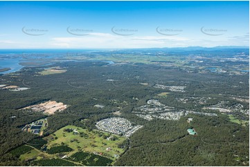High Altitude Aerial Photo Mount Cotton QLD Aerial Photography