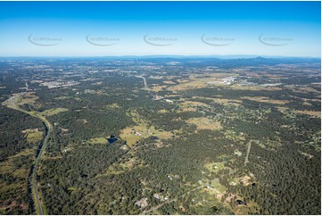 High Altitude Aerial Photo Walloon QLD Aerial Photography