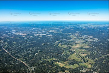 High Altitude Aerial Photo Chambers Flat QLD Aerial Photography