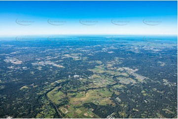 High Altitude Aerial Photo Chambers Flat QLD Aerial Photography