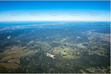 High Altitude Aerial Photo Tamborine QLD Aerial Photography