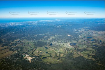 High Altitude Aerial Photo Tamborine QLD Aerial Photography