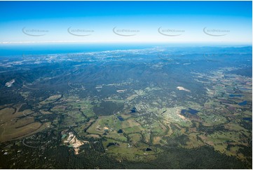 High Altitude Aerial Photo Tamborine QLD Aerial Photography