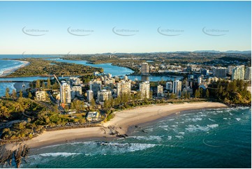 Aerial Photo Coolangatta QLD Aerial Photography