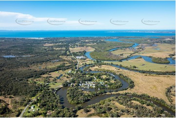 Aerial Photo Beachmere QLD Aerial Photography