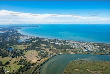 High Altitude Aerial Photo Beachmere QLD Aerial Photography